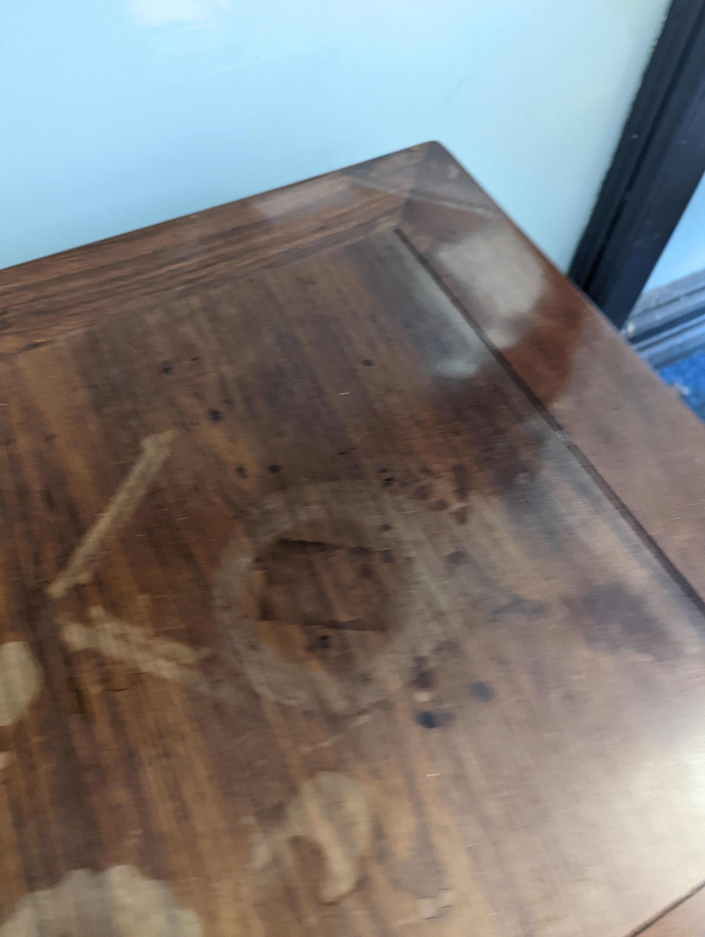 A pair of Chinese hardwood square top tables, 48cm, height 51cm